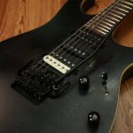 Ibanez RG370ZB WK Weathered Black Upgrade Dimarzio Tonezone DP155 Tahun 2015 Made in Indonesia - Image 9