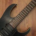 Ibanez RG370ZB WK Weathered Black Upgrade Dimarzio Tonezone DP155 Tahun 2015 Made in Indonesia - Image 7