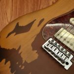 LTD by ESP GL-256 George Lynch Signature Distressed in 2 Tone Sunburst Tahun 2017 Made in Indonesia - Image 8