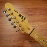 LTD by ESP GL-256 George Lynch Signature Distressed in 2 Tone Sunburst Tahun 2017 Made in Indonesia - Image 7