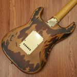 LTD by ESP GL-256 George Lynch Signature Distressed in 2 Tone Sunburst Tahun 2017 Made in Indonesia - Image 5
