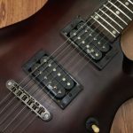 Schecter C1 SGR Walnut Satin - Image 10
