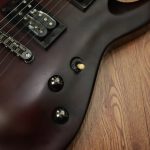 Schecter C1 SGR Walnut Satin - Image 8