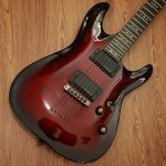Schecter Demon 6 Crimson Red Burst - Image 5