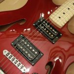 Squier Affinity Series Starcaster with Maple FB in Candy Apple Red - Image 8