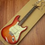 Squier Standard Series Stratocaster Cherry Sunburst Uprade Stainless Fret Edge