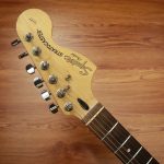 Squier Standard Series Stratocaster Cherry Sunburst Uprade Stainless Fret Edge - Image 8