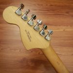 Squier Standard Series Stratocaster Cherry Sunburst Uprade Stainless Fret Edge - Image 4